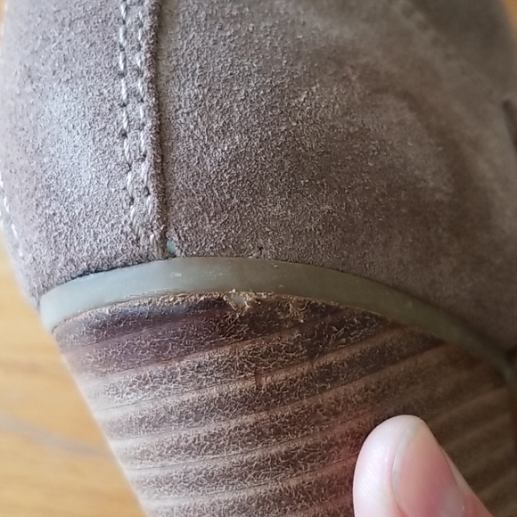 Nine West Western Suede Leather Ankle Boot - Picture 11 of 12